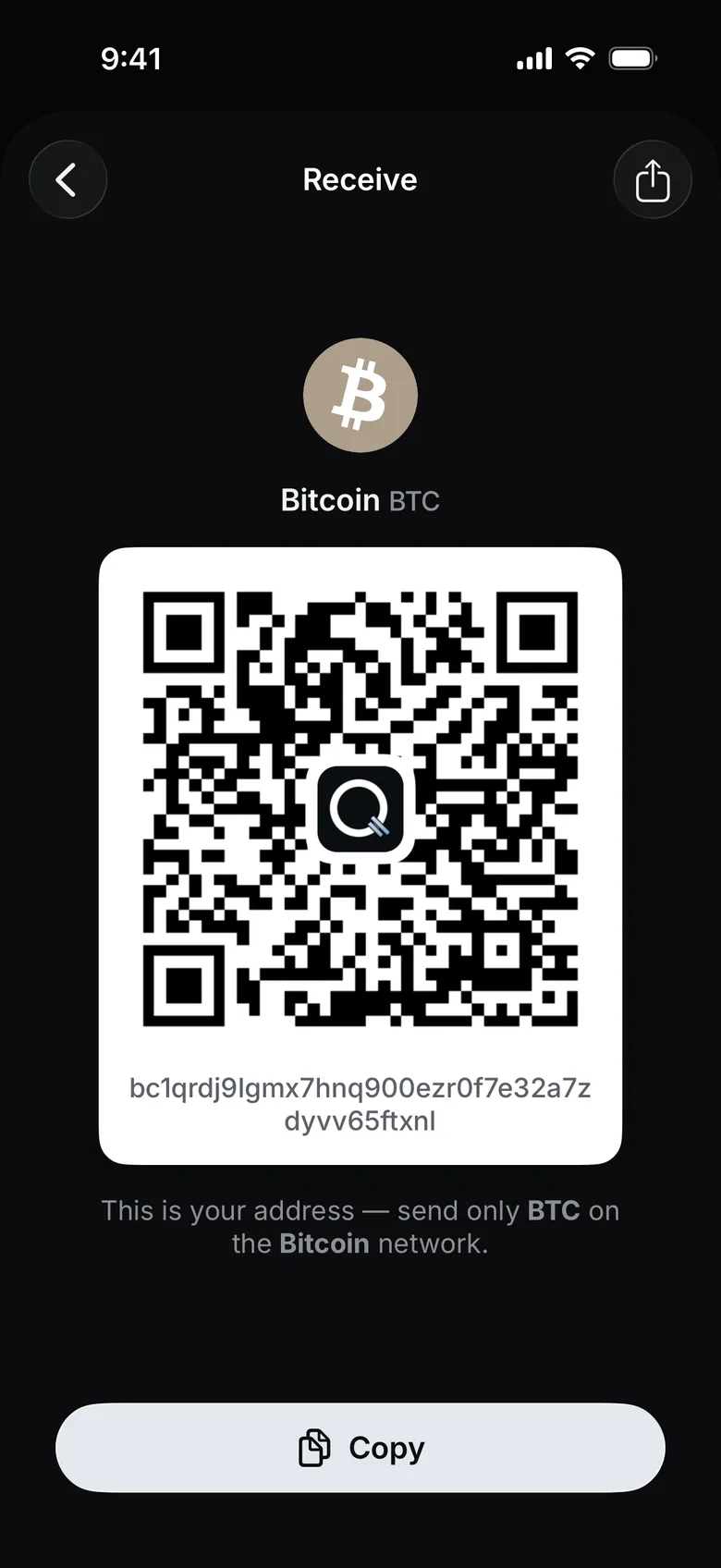 Check the network, then copy or show